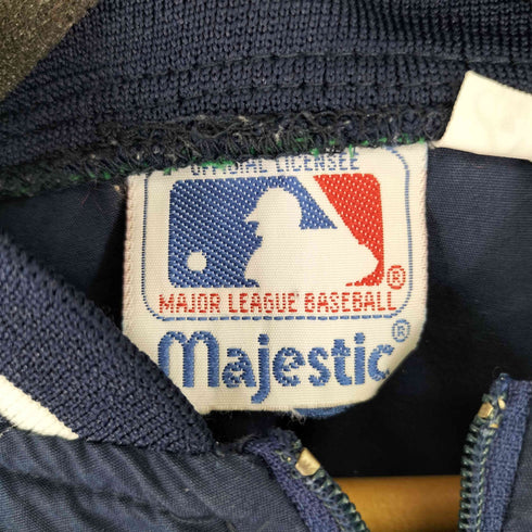 マジェスティック MAJESTIC 90S NYワッペン ハーフジッププルオーバー メンズ import:M
